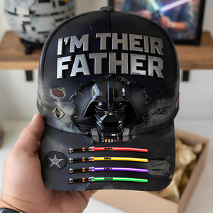 I'm Their Father Classic Cap Personalized Gifts For Dad 04TODT250426-Homacus