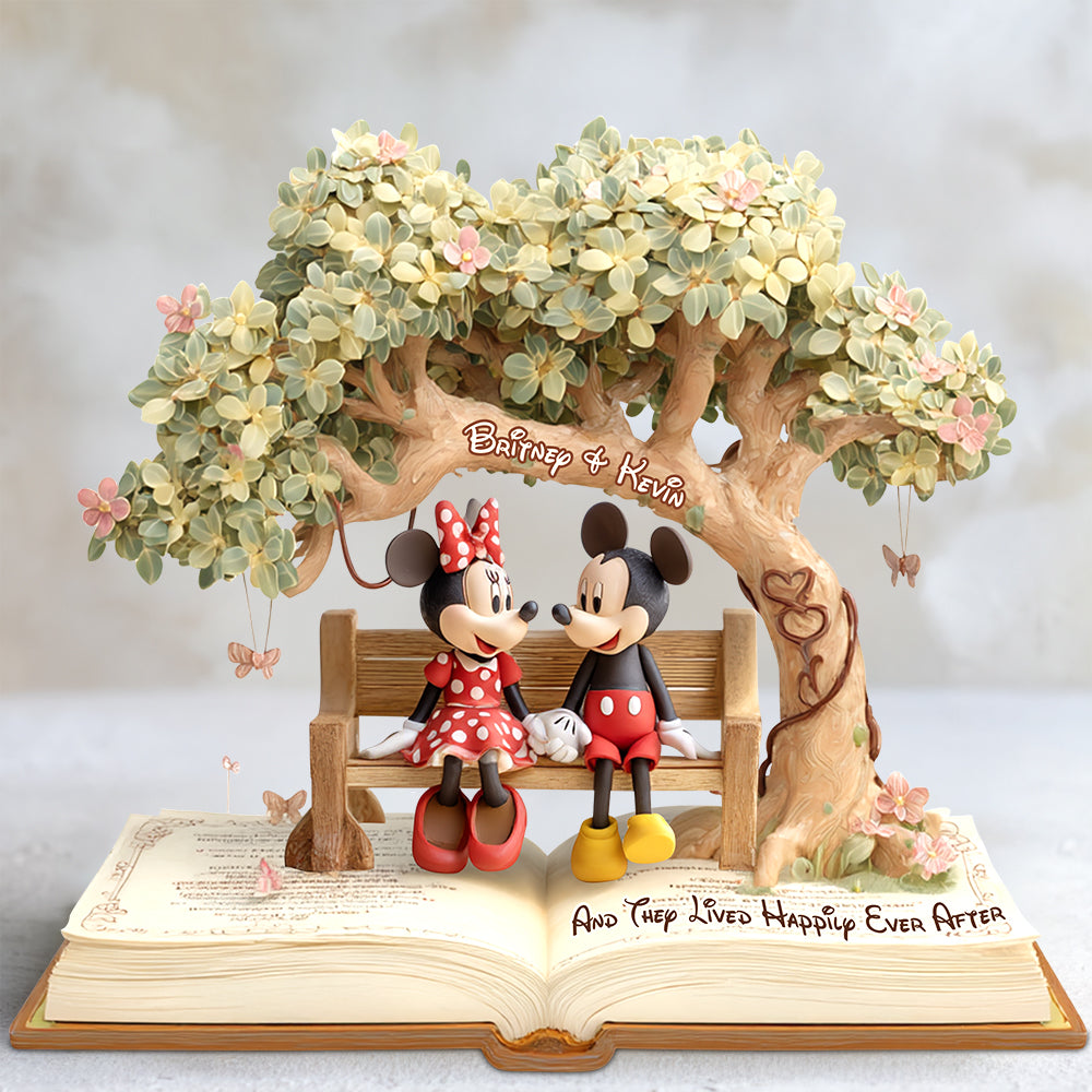 Romantic Couple Acrylic Plaque Personalized Gifts For Couple 05TGDT190525-Homacus