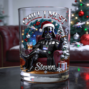 Holiday Relaxation Round Glass - Personalized Christmas Gifts 05totn271026-Homacus