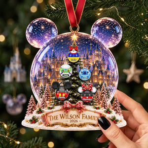 Magical Christmas Family Bubble Ornament - Personalized Gifts For Family 02NATA200826-Homacus