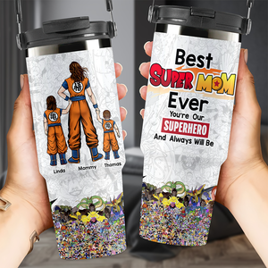 Personalized Gifts For Mom Tumbler Cup Mother's Day Super Mom 031ACHU010425HH-Homacus