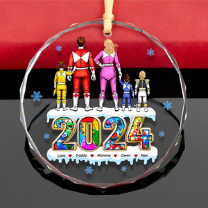 Video Game Family Ornament - New Years - Personalized Gifts For Family 07achu011024hh-Homacus