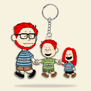 Personalized Gifts For Family Keychain 06QHHU150125HH-Homacus