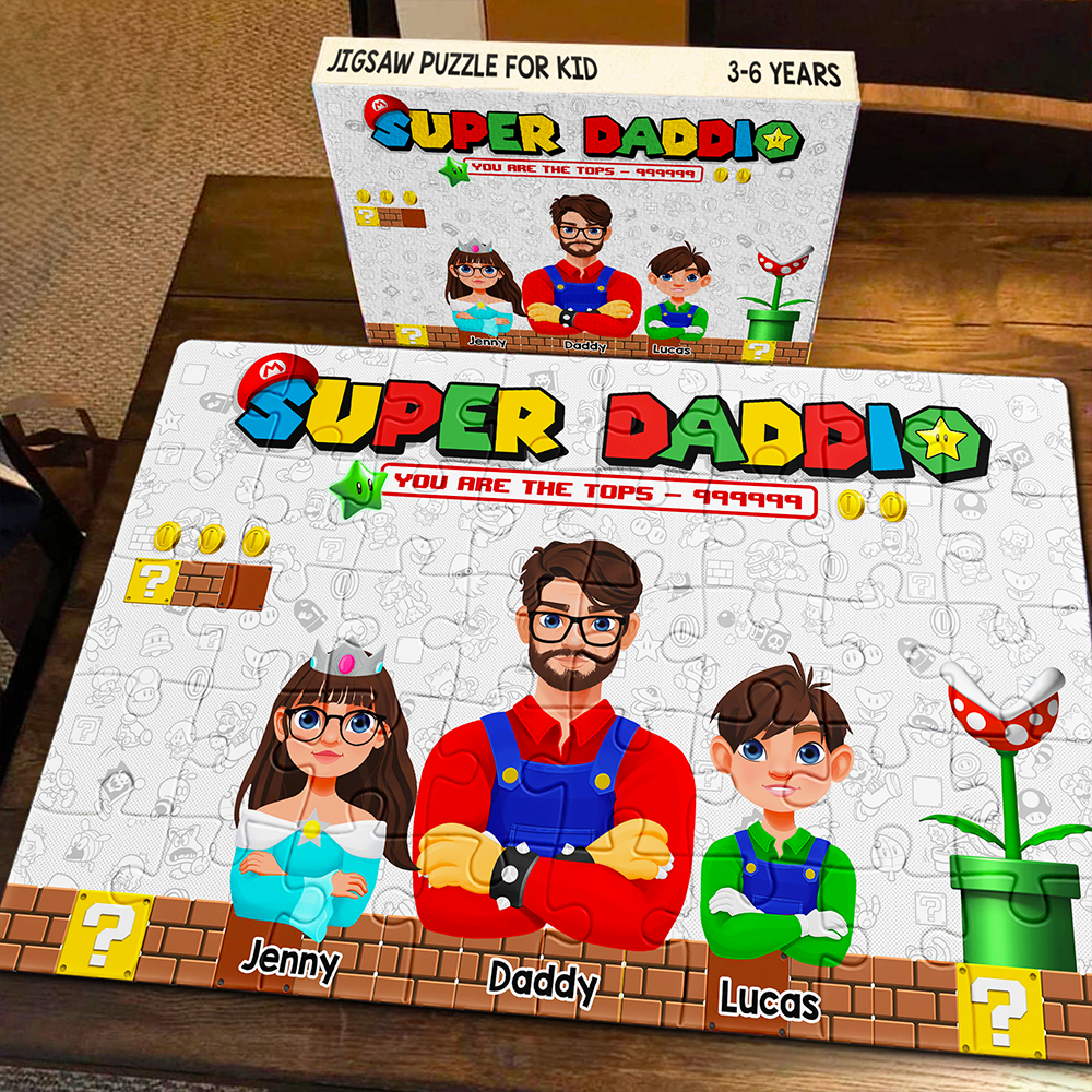 Personalized Gifts For Dad Jigsaw Puzzle 04ACHU200325PA-Homacus