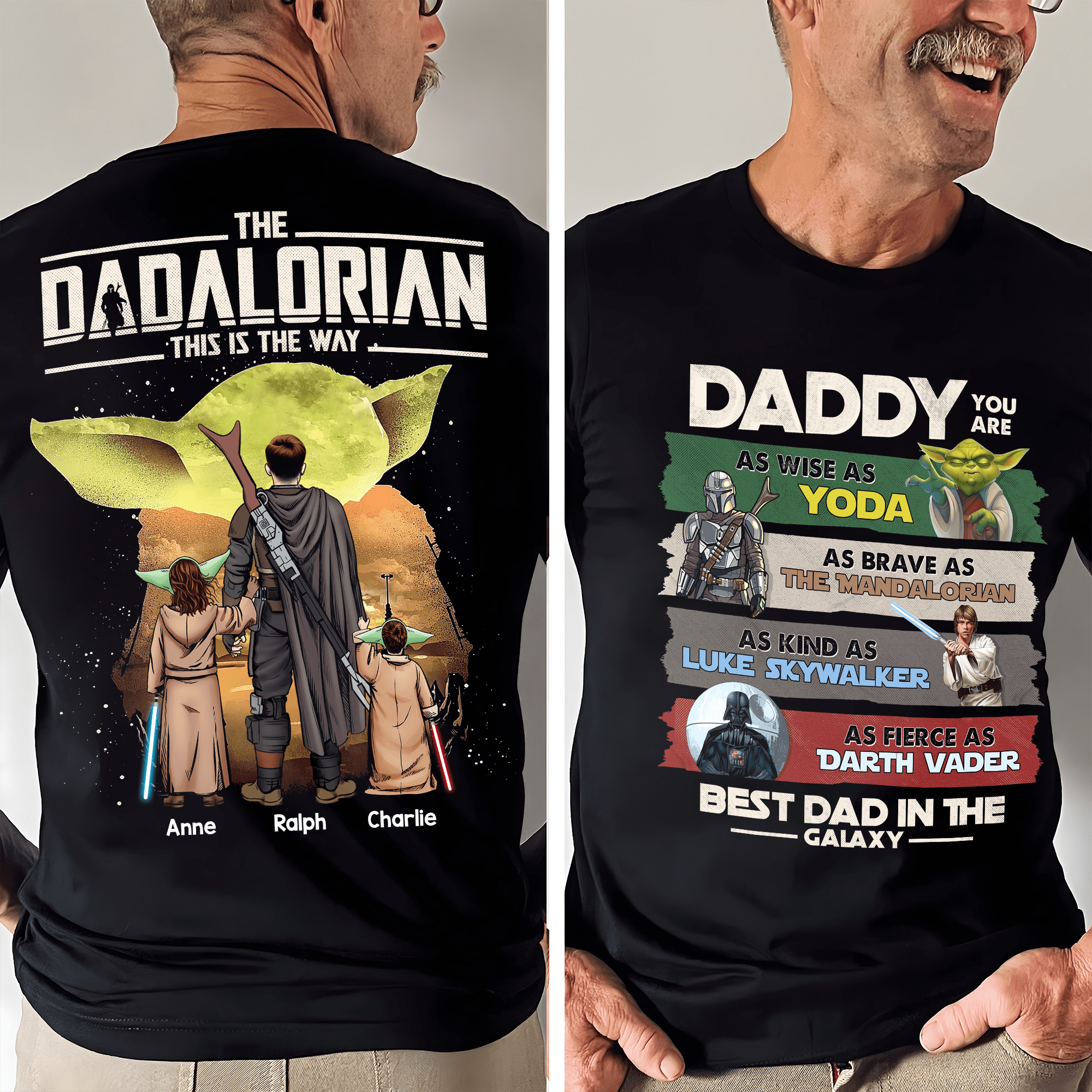 Personalized Gifts For Dad Shirt 03HUHU030524HHHG Father's Day-Homacus