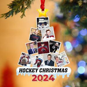 Custom Photo Gifts For Ice Hockey Lovers Ornament 02hupu170824 ct141124-Homacus