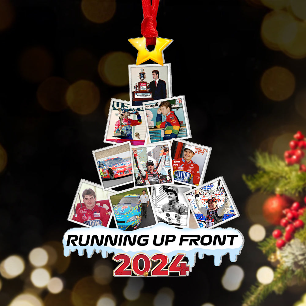 Custom Photo Gifts For Racing Fans Christmas Ornament 02hupu140824 ct141124-Homacus