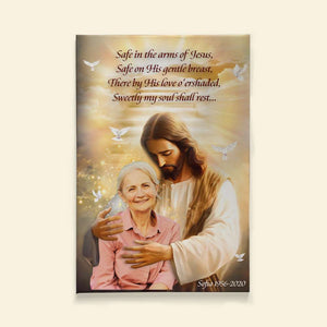 Custom Photo Gifts For Heaven Jesus Canvas Print 01HUMH311224-Homacus