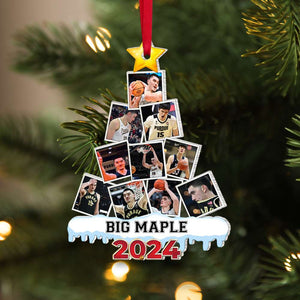 Custom Photo Christmas Gift For Basketball Fans Ornament 09TOMH120824 ct141124-Homacus