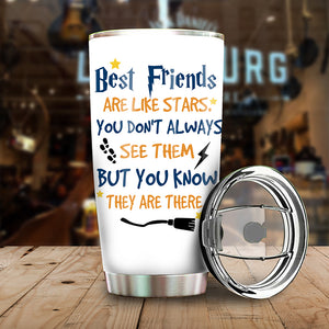 Personalized Gifts For Best Friends Tumbler You Know They Are There-Homacus