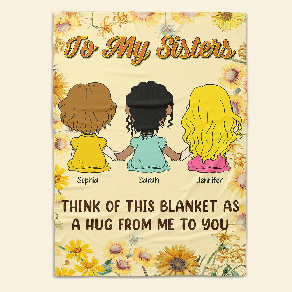 Personalized Gifts For Sister Blanket 03ohqn211224hg-Homacus