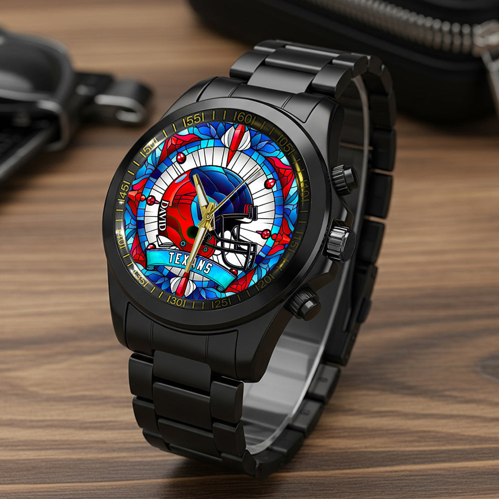 Football Team Men's Watch Personalized Gifts For Football Lovers 01HUDT150725-Homacus