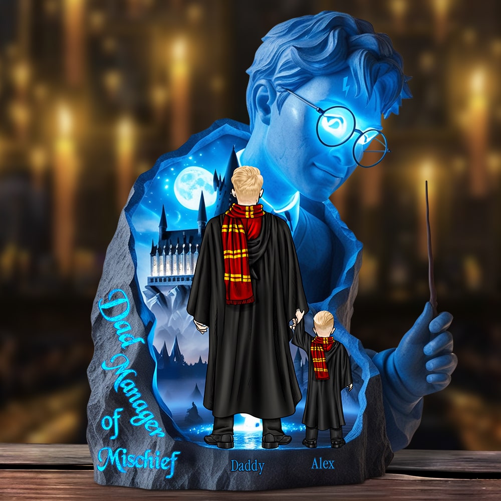 Magic Plaque Personalized Gifts For Dad 03qhdt250425tm-Homacus