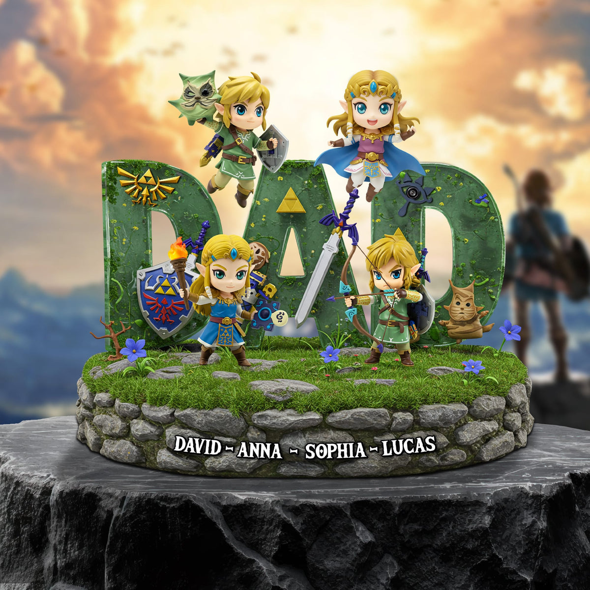 Legend Dad Plaque Personalized Gifts For Dad 02qhtn220425-Homacus