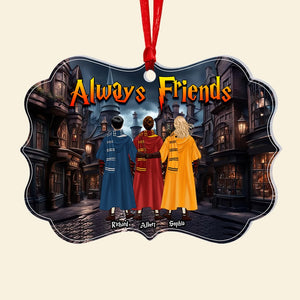 Personalized Gifts for Friends, Wizard Friends Christmas Ornament 03toqn090824hg-Homacus