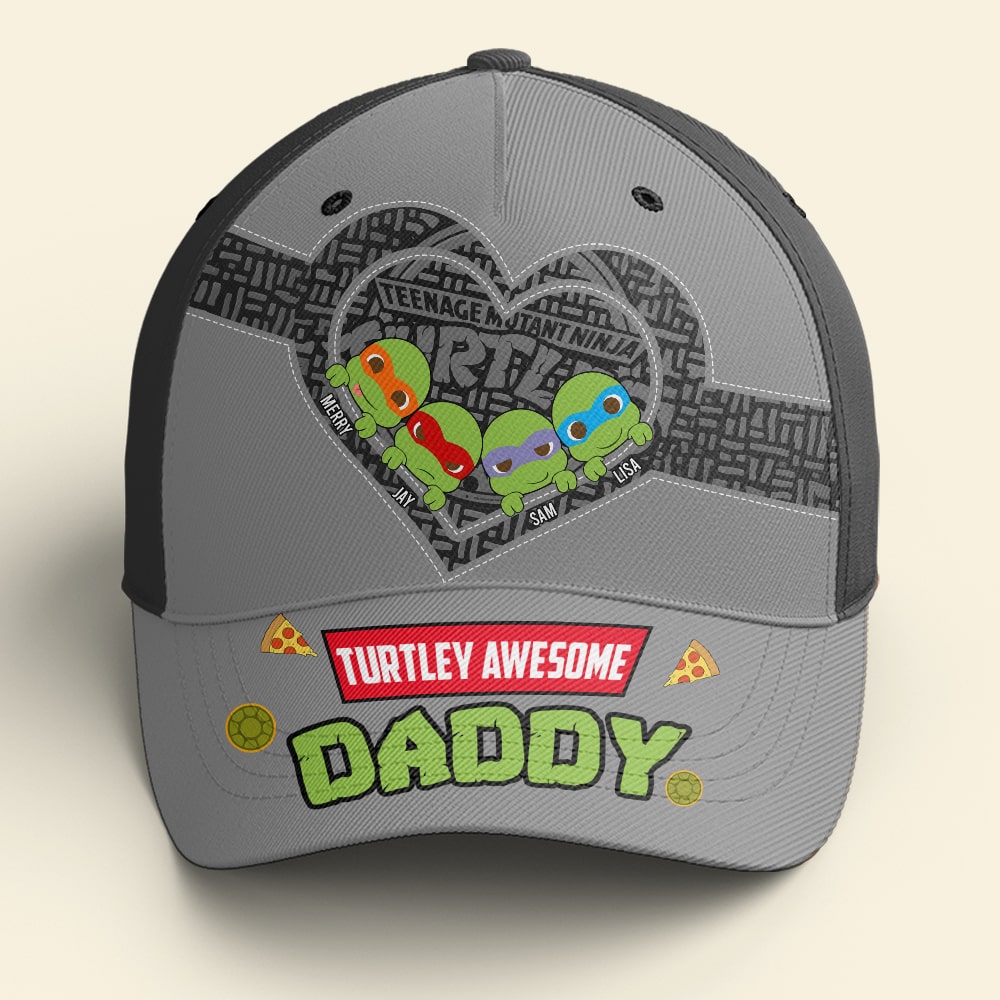 Turtle Dad Classic Cap - Personalized Gifts For Father 01htmh220524-Homacus