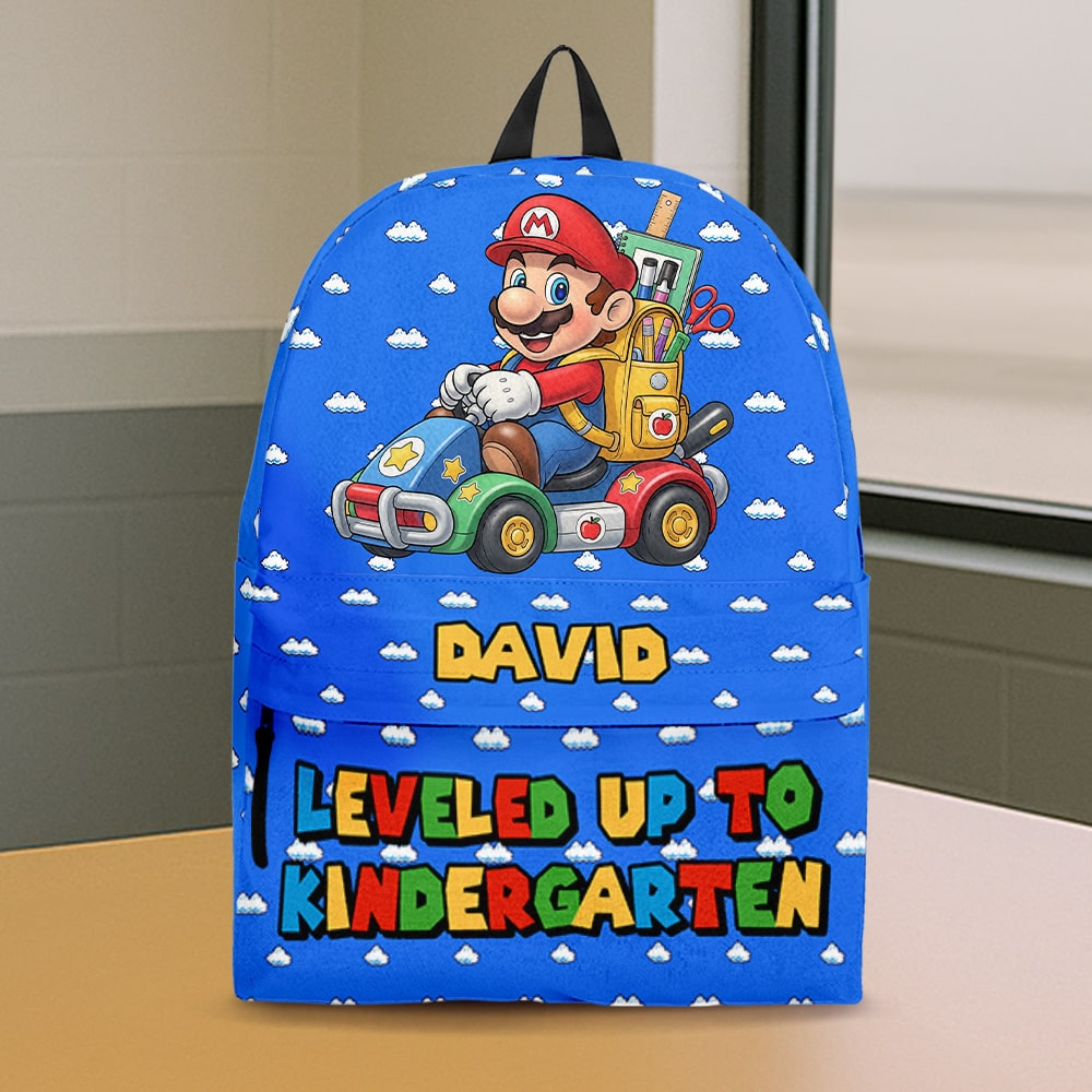 Level Up Backpack – Personalized Gifts For Kids 04hutn140625-Homacus
