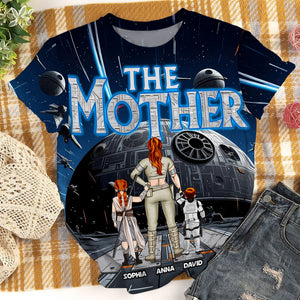 Personalized Gifts For Mom Shirt, Best Mother In The Galaxy 04qhtn120325hhhg-Homacus