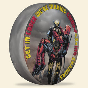 Personalized Gifts for Fans Tire Cover Besties Friends Holding Each Other 02xqdc120724-Homacus