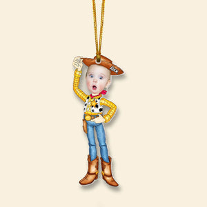 Custom Photo Gifts For Kids Christmas Toy Ornament-Homacus