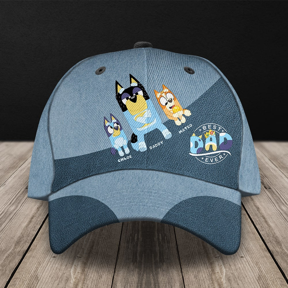 Dog Dad Classic Cap - Personalized Gifts For Father 04OHDT080524-Homacus