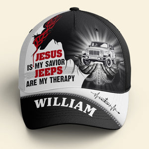 Personalized Gifts For Off Road Lovers Classic Cap 01qhqn080624 Car and Jesus-Homacus