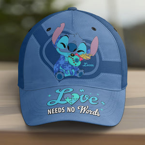 Personalized Gifts For Kids Autism Classic Cap 02natn190225 Love Needs No Words-Homacus