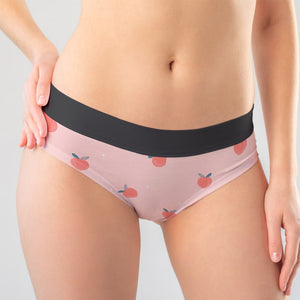 Customized Valentine's Boxer Briefs for Women, Girlfriend or Wife Name, Pink Underwear, 03KAPO291223-Homacus