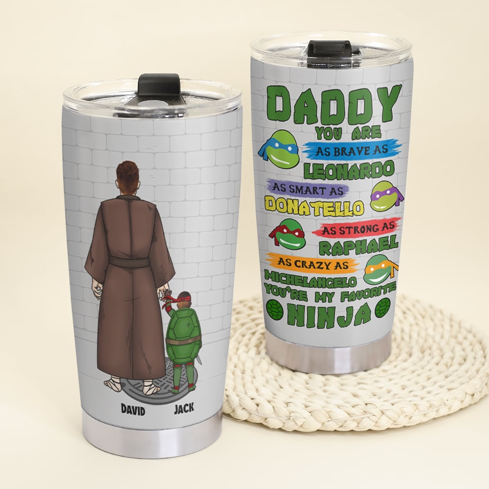 Personalized Gifts For Dad Tumbler You're My Favorite 03natn270523ha-Homacus