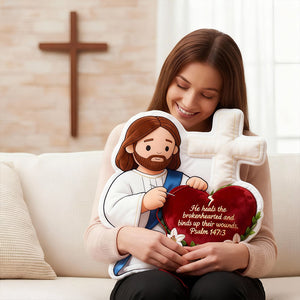 Christian Custom Shaped Pillow - Personalized Gifts For Christian 01padt271225-Homacus