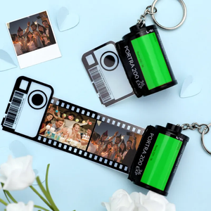 Couple Film Roll Keychain - Custom Photo Gifts For Couple 01acxx240425-Homacus