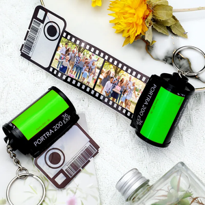 Couple Film Roll Keychain - Custom Photo Gifts For Couple 01acxx240425-Homacus