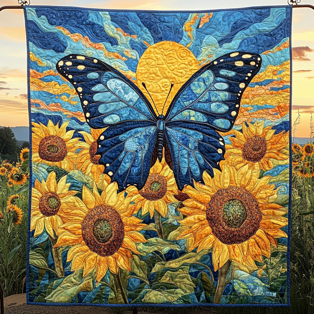 Gifts For Butterfly Lover Blanket Garden Whispers-Homacus