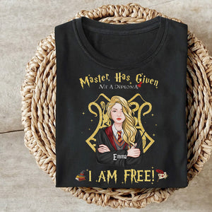 Personalized Gifts For Witch Shirt 03TODC080624TM Graduation Girl-Homacus
