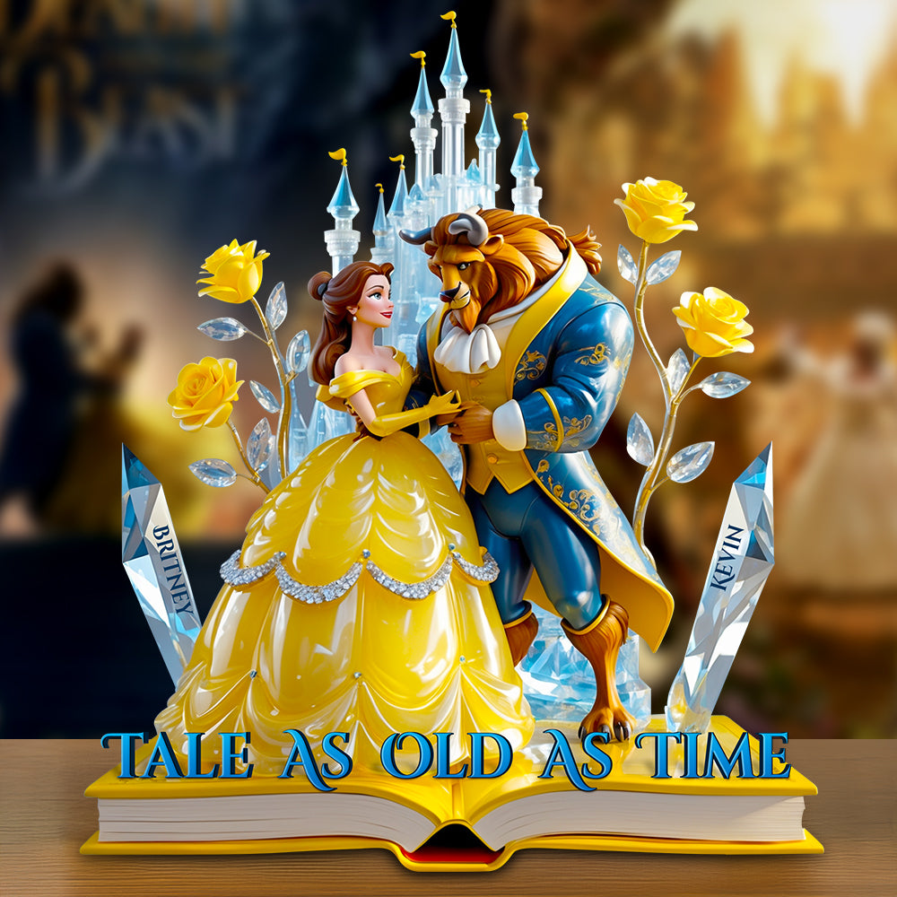 Adorable Couple Acrylic Plaque - Personalized Gifts For Couple 02XQDT010525-Homacus