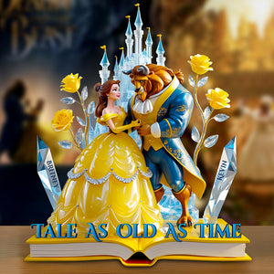 Adorable Couple Acrylic Plaque - Personalized Gifts For Couple 02XQDT010525-Homacus
