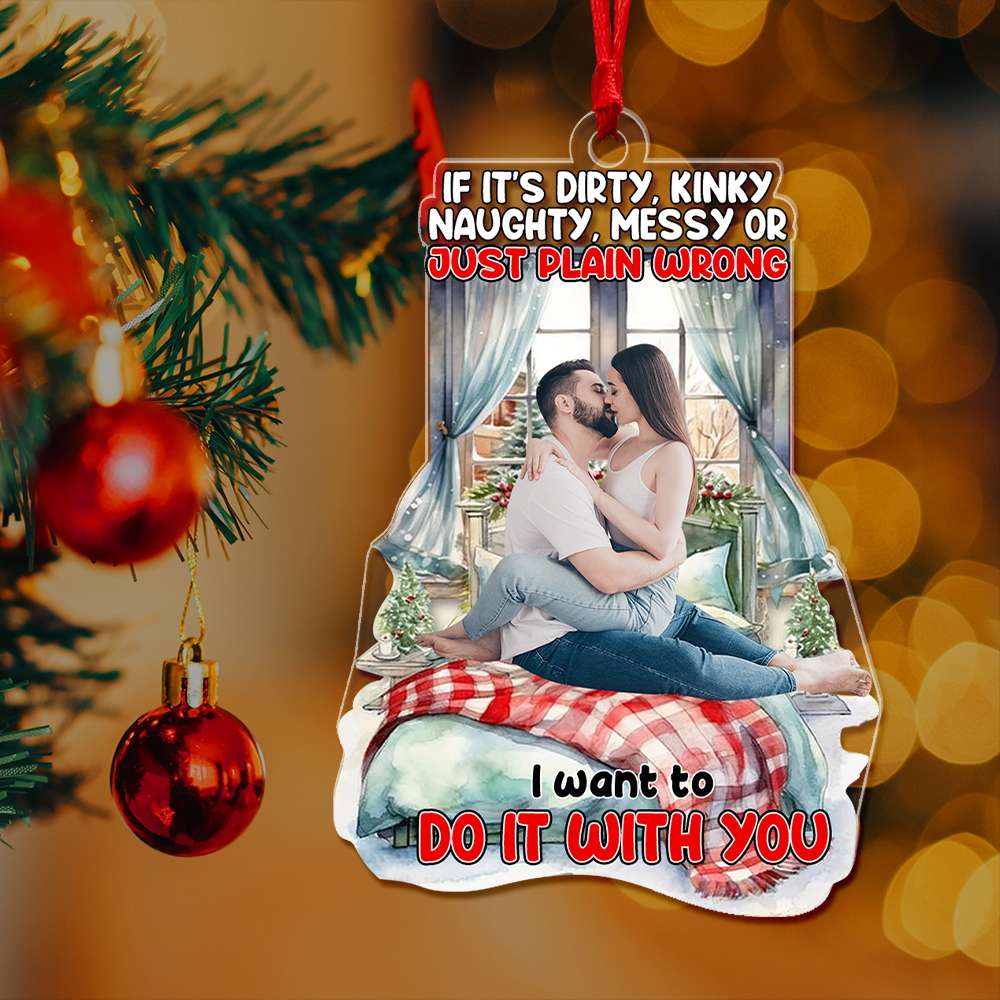 Custom Photo Gifts For Couple Ornament Christmas 05OHLU071024-Homacus