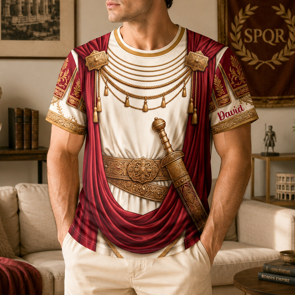 Roman Ancient Shirts - Personalized Gifts 04padh230726