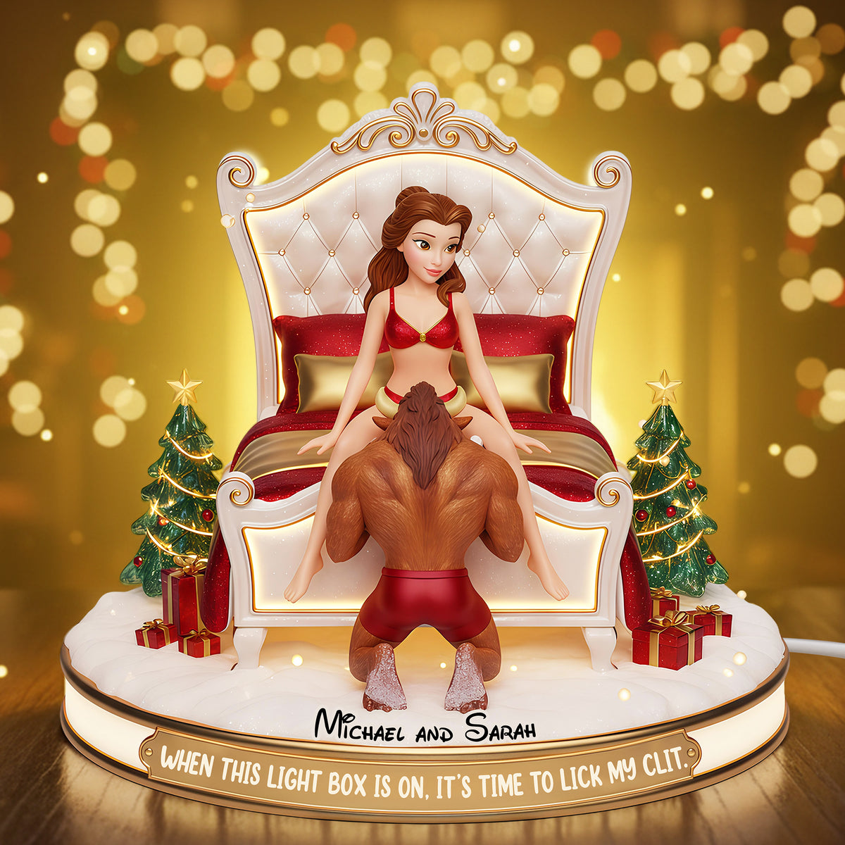 Funny Couple Christmas Light Box Personalized Gifts For Couple 05OHDT291025-Homacus