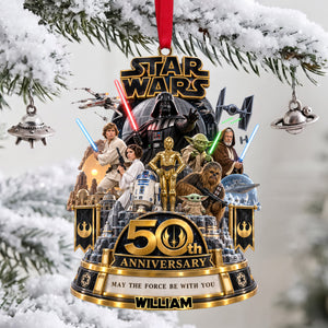Warriors Merry Christmas Acrylic Ornament - Personalized Christmas Gifts 05ohlu100926-Homacus