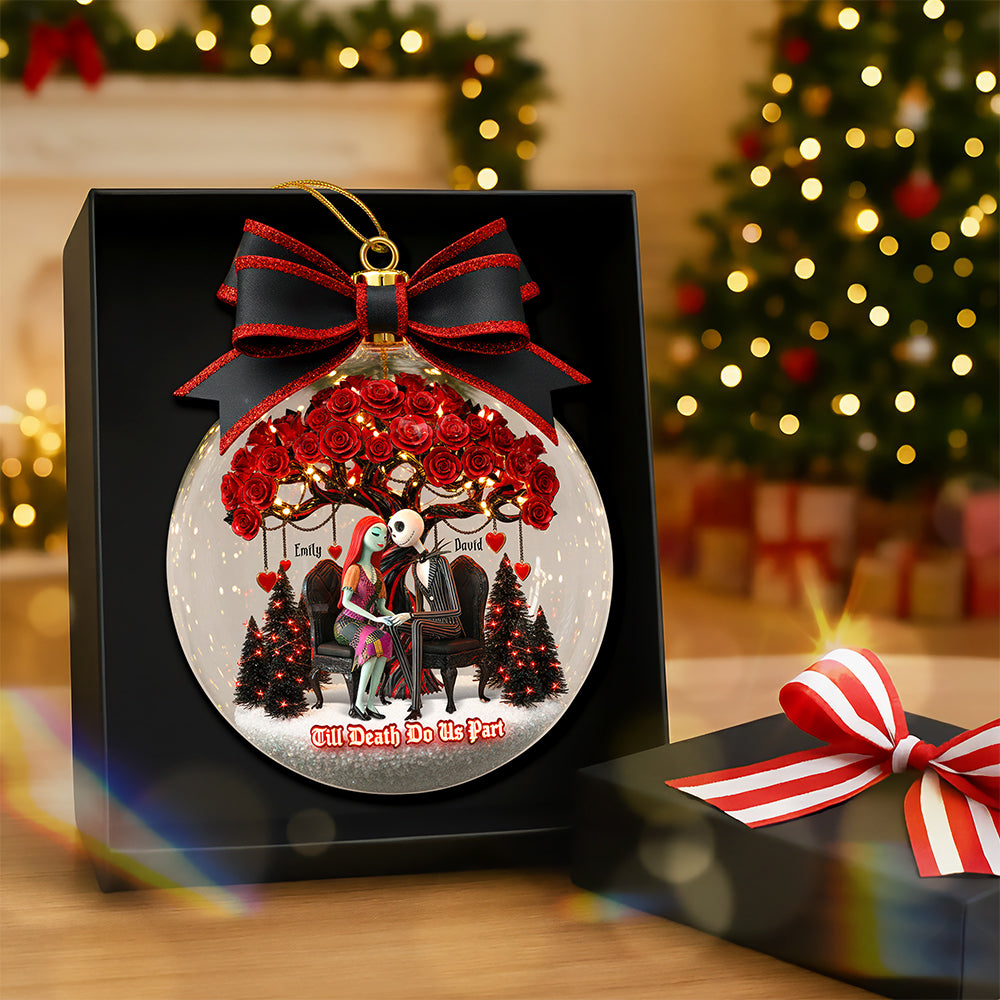 Couple Forever Christmas Ornament, Personalized Gifts For Couple 04PAQN220925-Homacus