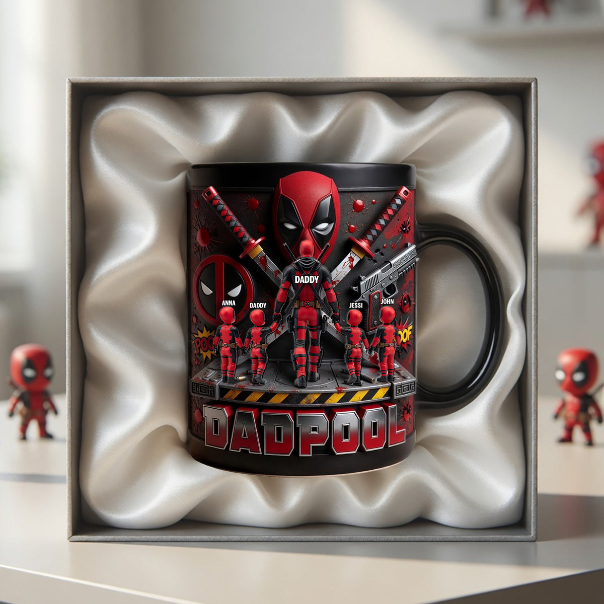 Legendary Dad Squad Magic Coffee Mug - Personalized Gifts For Dad 04OHLU040526-Homacus