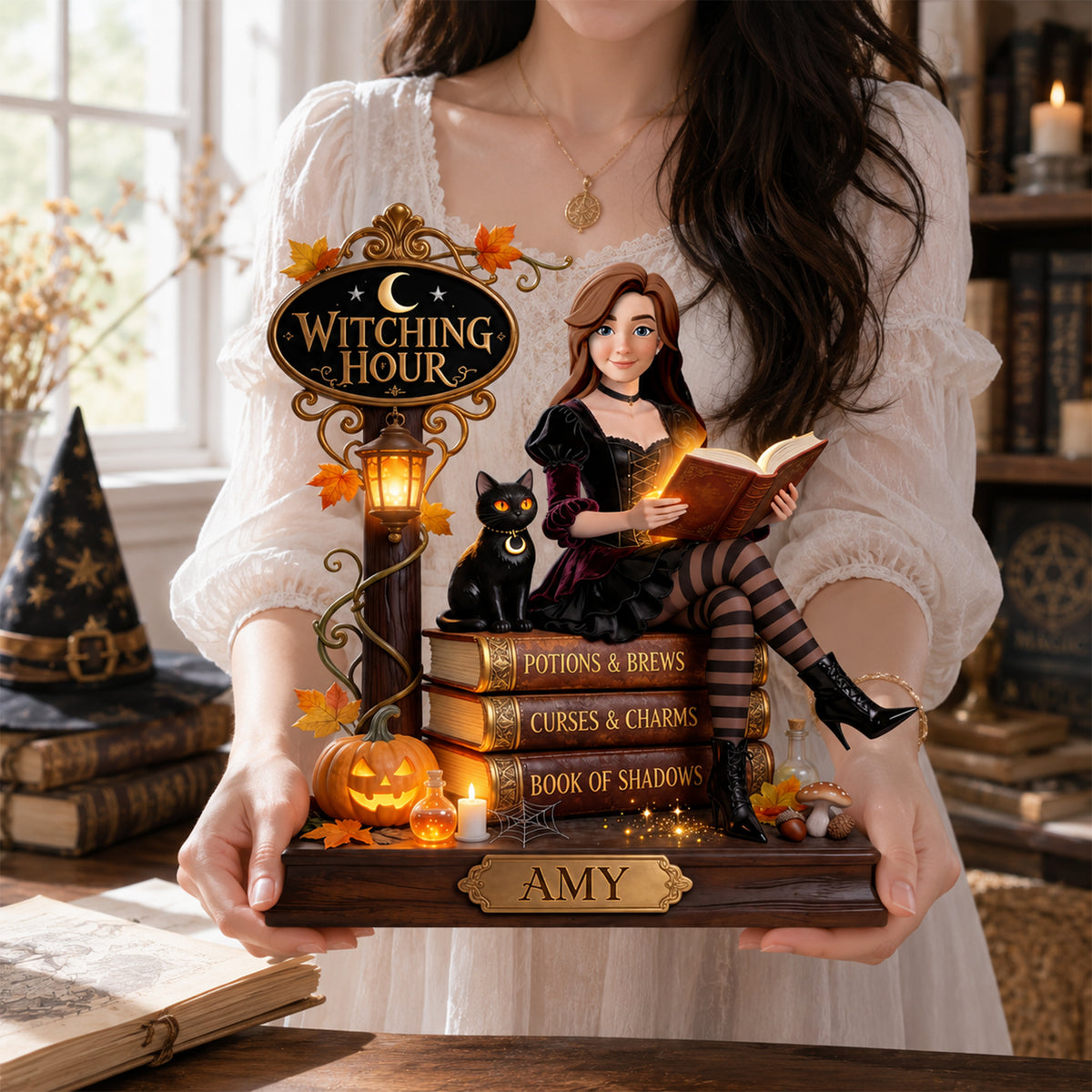 Witching Our Acrylic Light Box - Personalized Gifts For Witch Lovers 06pglu080826