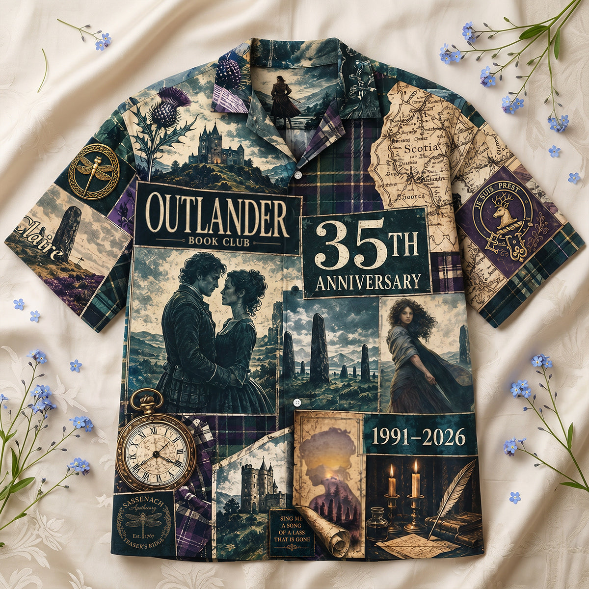 Time Traveling Hawaiian Shirt, Personalized Gifts For Book Lovers 04qhta080726-Homacus
