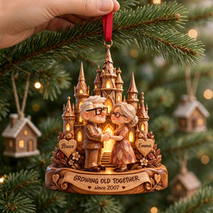 Forever By Your Side Christmas Ornament - Personalized Gifts For Couple 06QHLU180926