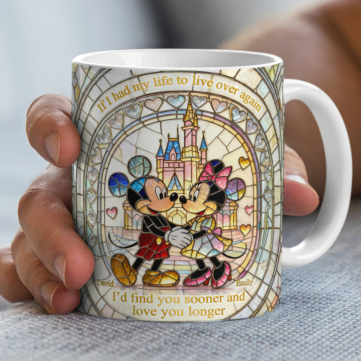 Find You Sooner, Love You Longer Coffee Mug - Personalized Gift For Couples 01TOQN290126-Homacus