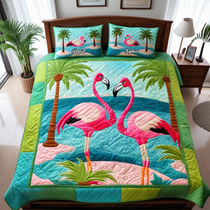 Personalized Gifts For Couple Quilt Bedding Set Special Line 05tgtn130125-Homacus