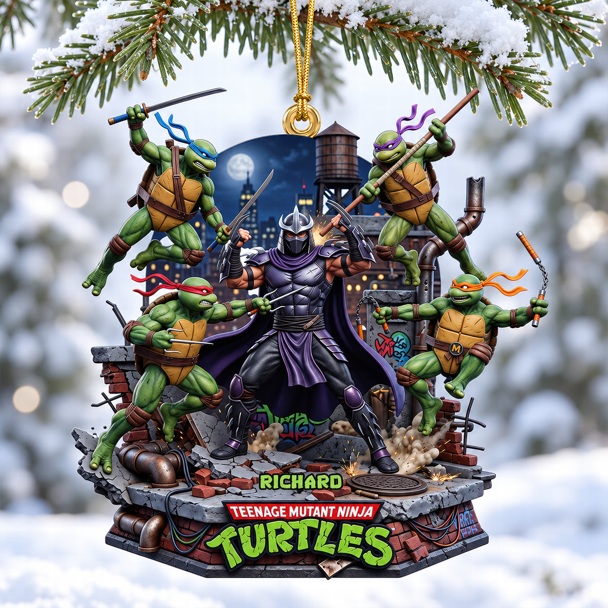 Sewer Story Christmas Ornament - Personalized Gifts For Christmas 10naqn061026-Homacus