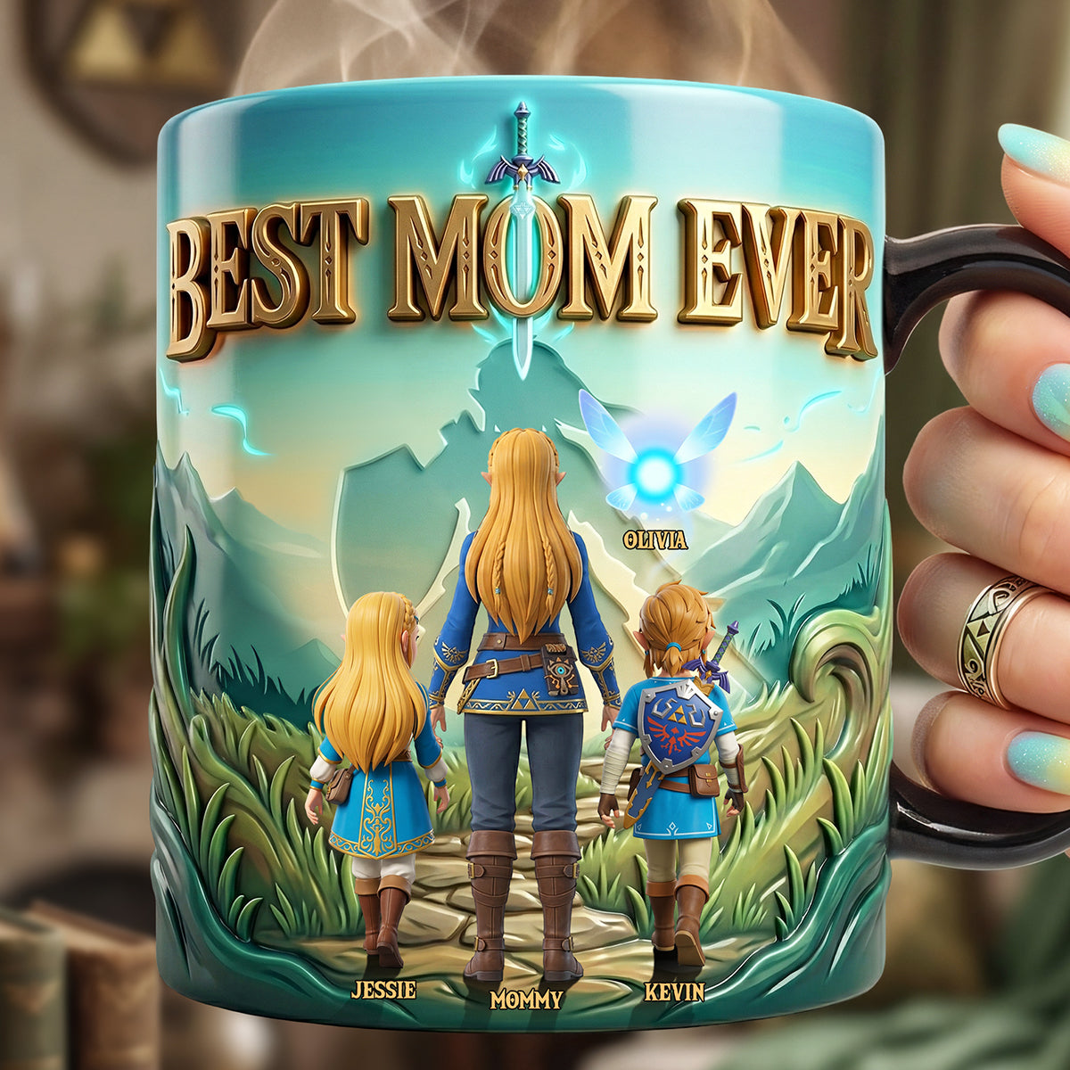 Best Mom Magic Coffee Mug - Personalized Gifts For Mother's Day 02nata080426-Homacus