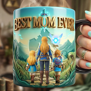 Best Mom Magic Coffee Mug - Personalized Gifts For Mother's Day 02nata080426-Homacus